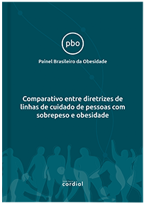 Comparativo entre diretrizes de linhas de cuidado de pessoas com sobrepeso e obesidade