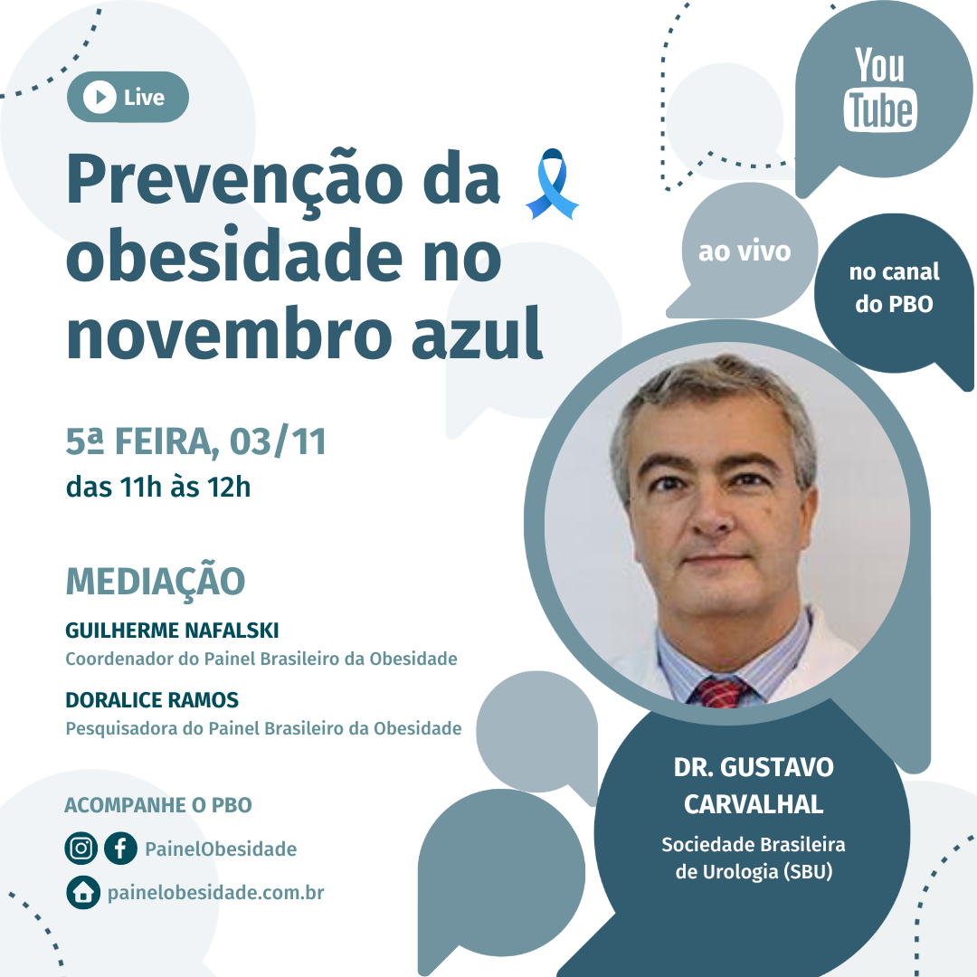 Prevenção da obesidade no novembro azul