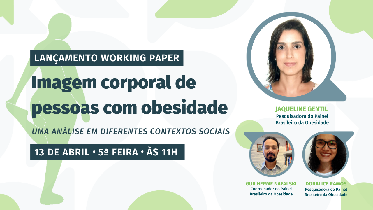 Lançamento: “Imagem corporal de pessoas com obesidade em diferentes contextos da sociedade”