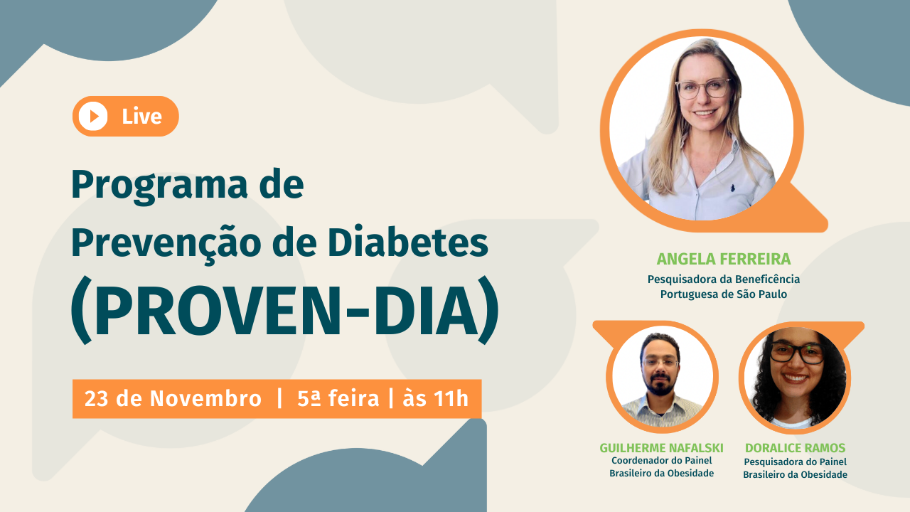 Conheça o Programa de Prevenção de Diabetes (Proven-Dia)