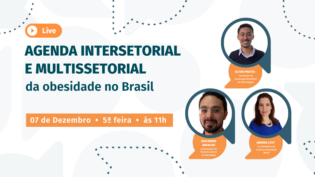 Agenda  intersetorial e multissetorial da obesidade no Brasil