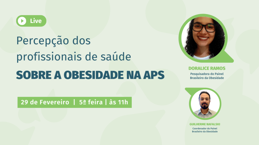 Percepção dos profissionais de saúde sobre a obesidade na APS