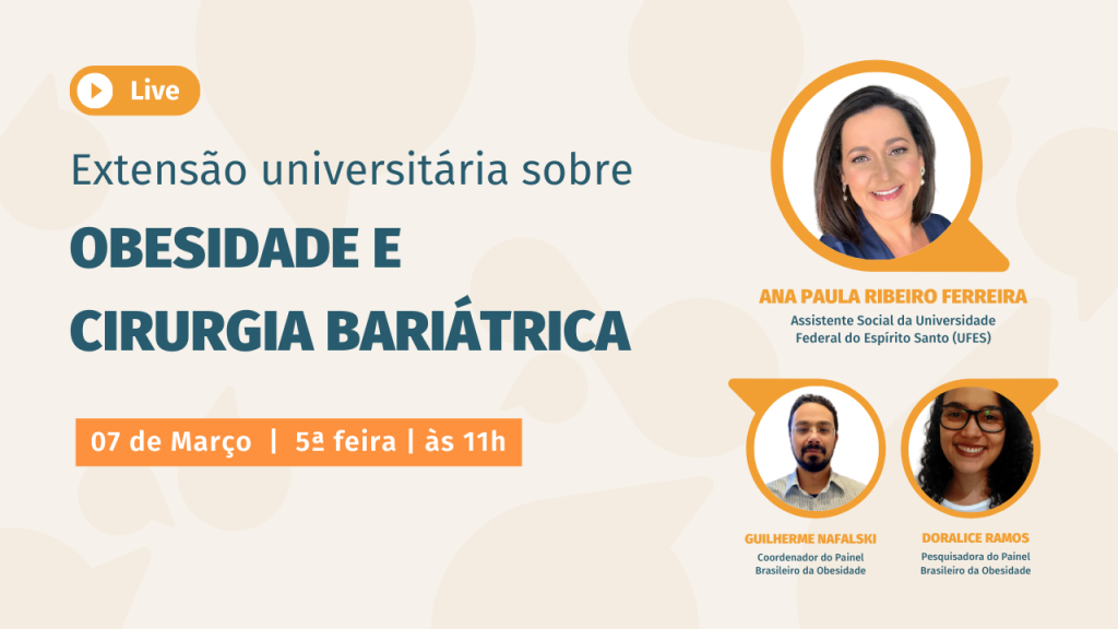 Extensão universitária sobre obesidade e cirurgia bariátrica