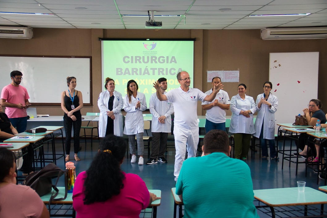 Hospital aposta em atendimento coletivo da obesidade e gera mais acolhimento