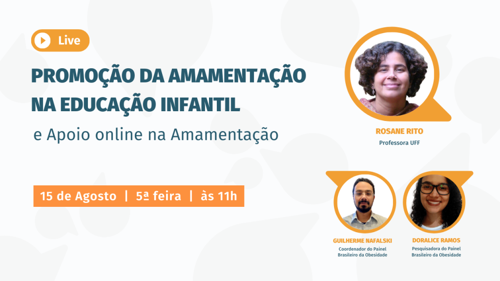 Promoção da Amamentação na Educação Infantil e Apoio online na Amamentação