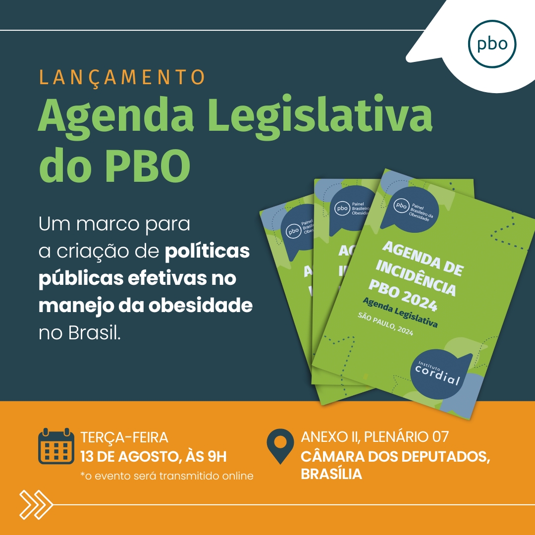 Lançamento da Agenda Legislativa do PBO