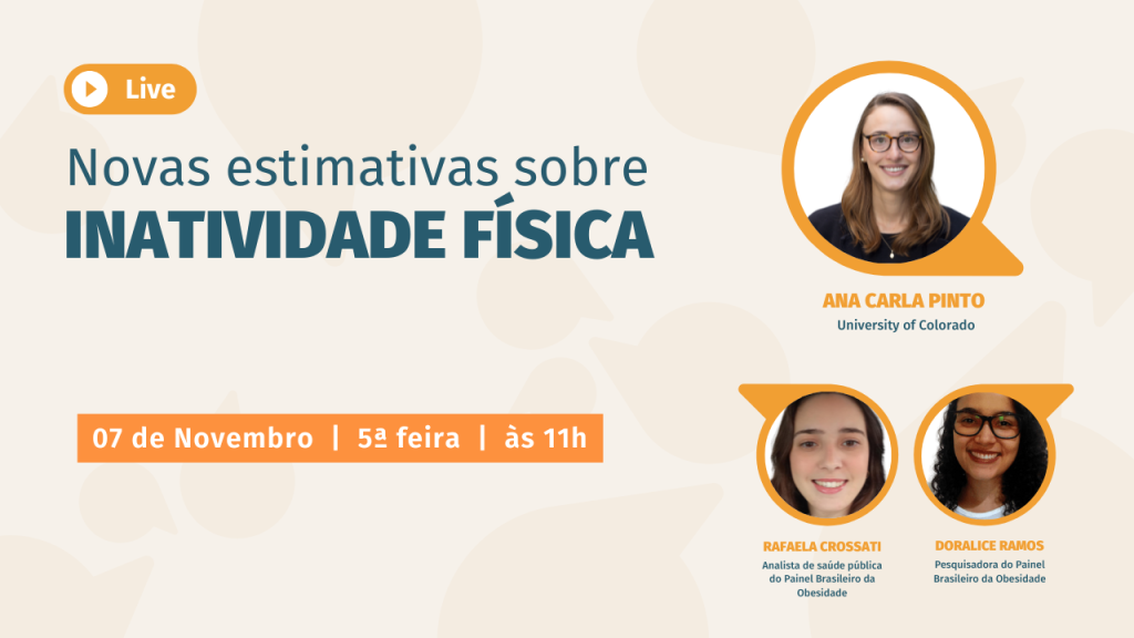 Novas estimativas sobre inatividade física