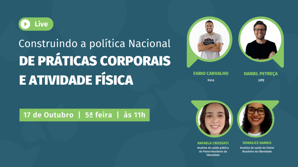 Construindo a política Nacional de Práticas Corporais e Atividade Física