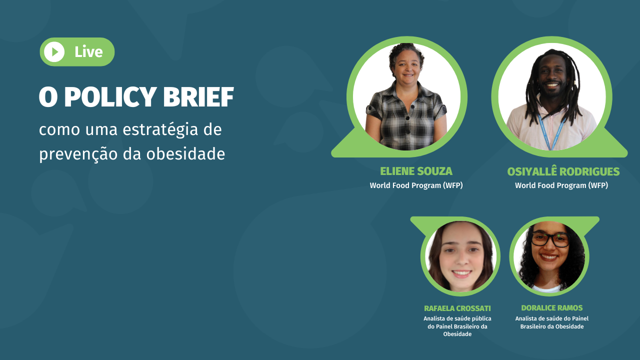 O policy brief como uma estratégia de prevenção da obesidade