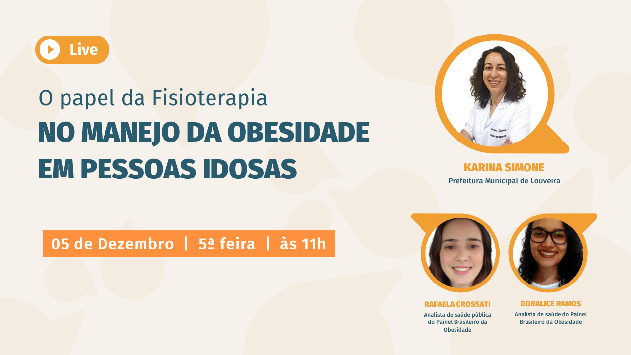 O papel da Fisioterapia no manejo da Obesidade em Pessoas Idosas