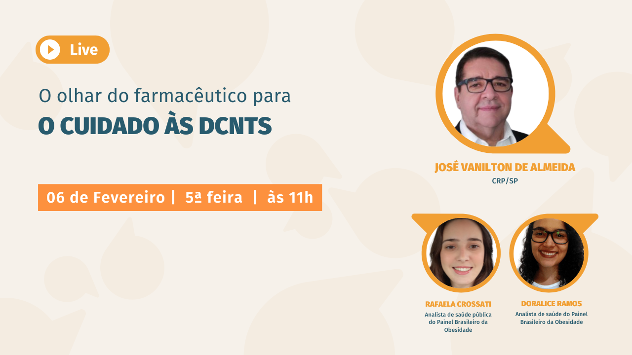 O olhar do farmacêutico para o cuidado às DCNTs