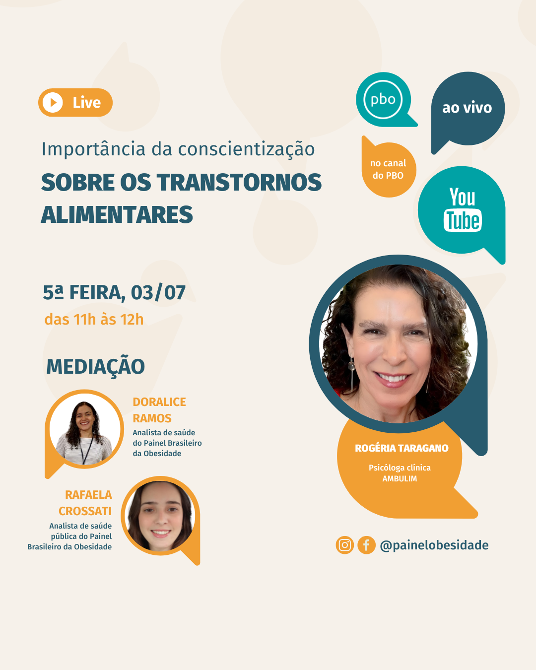 🎥 Importância da conscientização sobre os transtornos alimentares